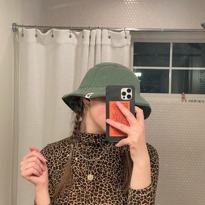 The North Face fleece bucket hat.